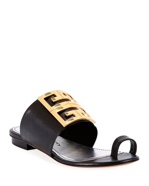 givenchy g logo flat sandal|givenchy sandals on sale.